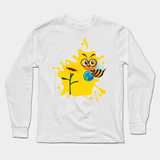 Bee design Long Sleeve T-Shirt